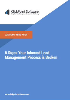 ClickPoint guide shows why automated lead management is superior.