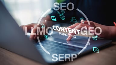 SEO, LLMO, GEO, and SERP. Learn what they mean and how they work together to keep your content visible in 2025.