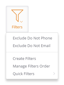 Filters Dropdown