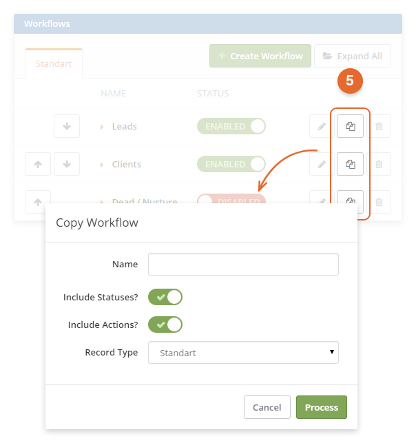 Copy Workflow